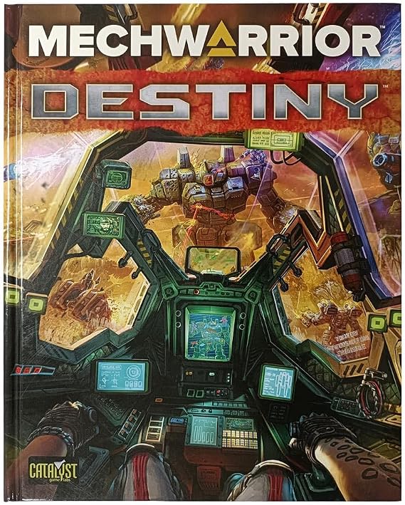 BattleTech | MechWarrior: Destiny | Roleplaying Game | RPG | Book | Catalyst Game Labs | English