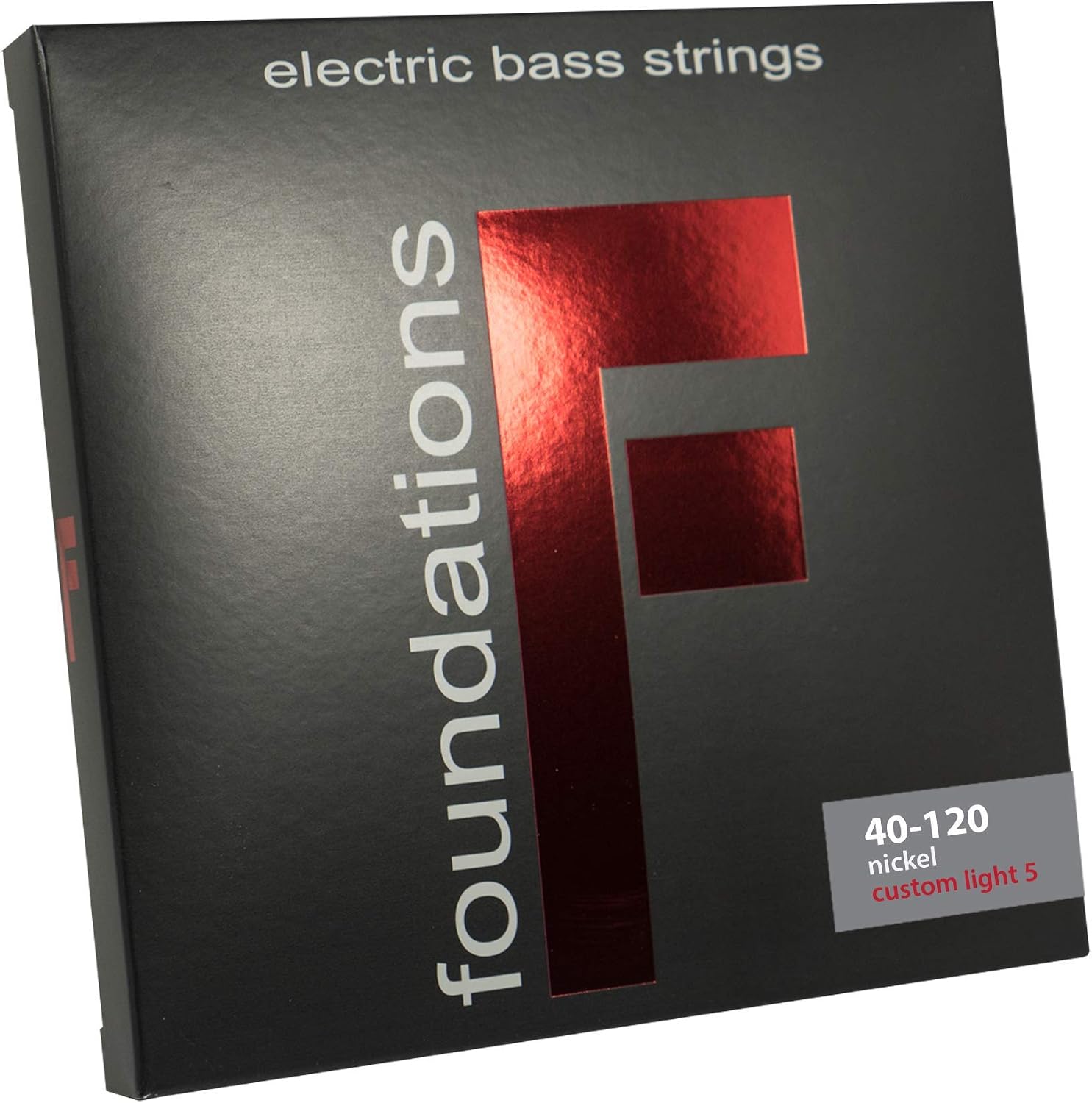 SIT Strings Foundations Nickel Bass Guitar Strings S.I.T., 5-String Bass Custom Light 40-120, FN540120L