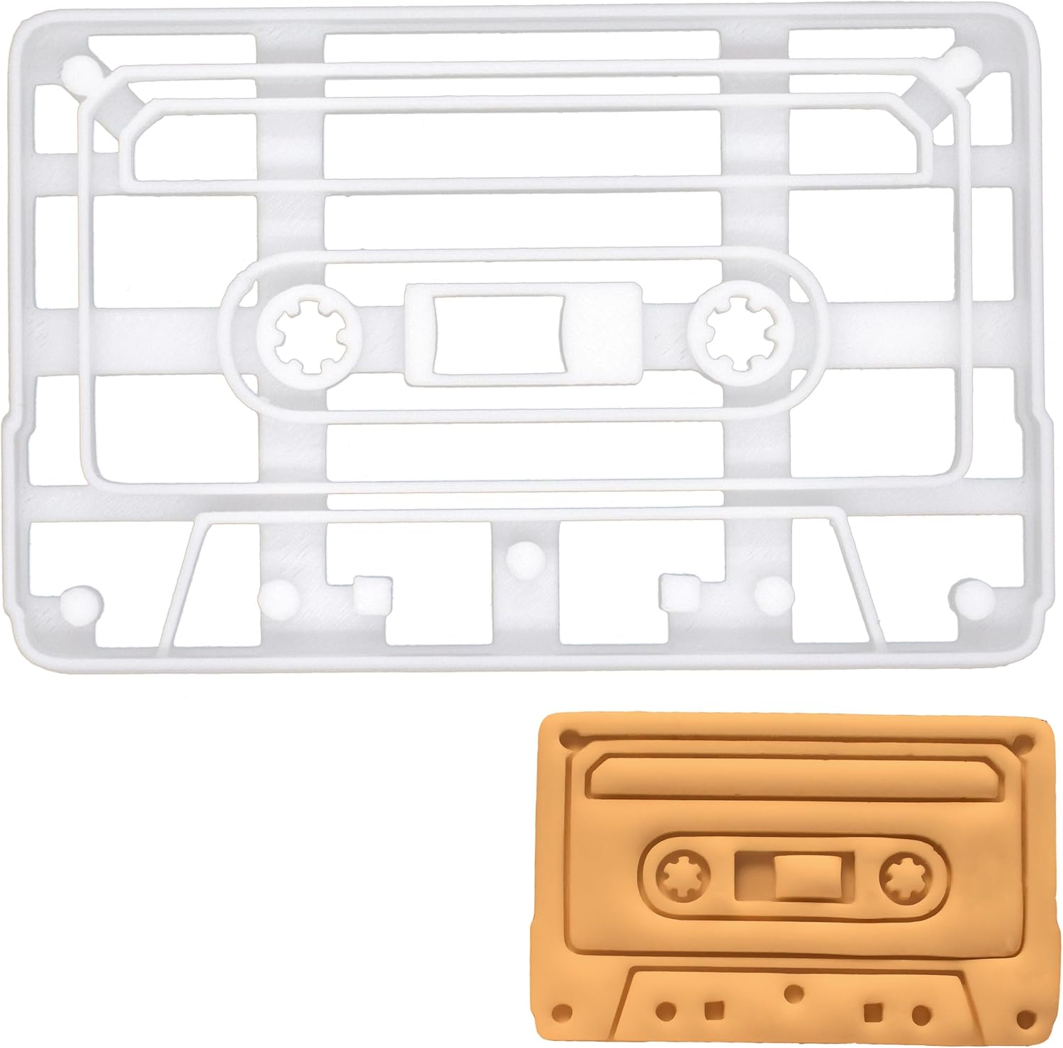 Cassette Cookie Cutter 1 Piece. Bakerlogy
