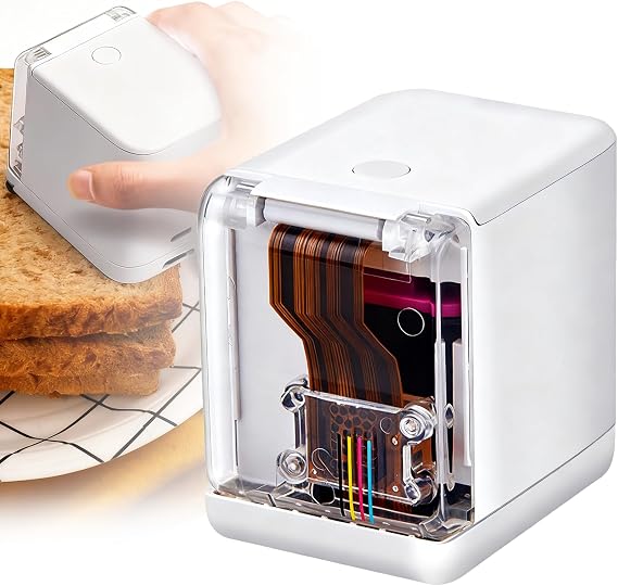 Edible Printer Machine with APP Control for Custom DIY Patterns on Bread, Coffee & Art Cooking