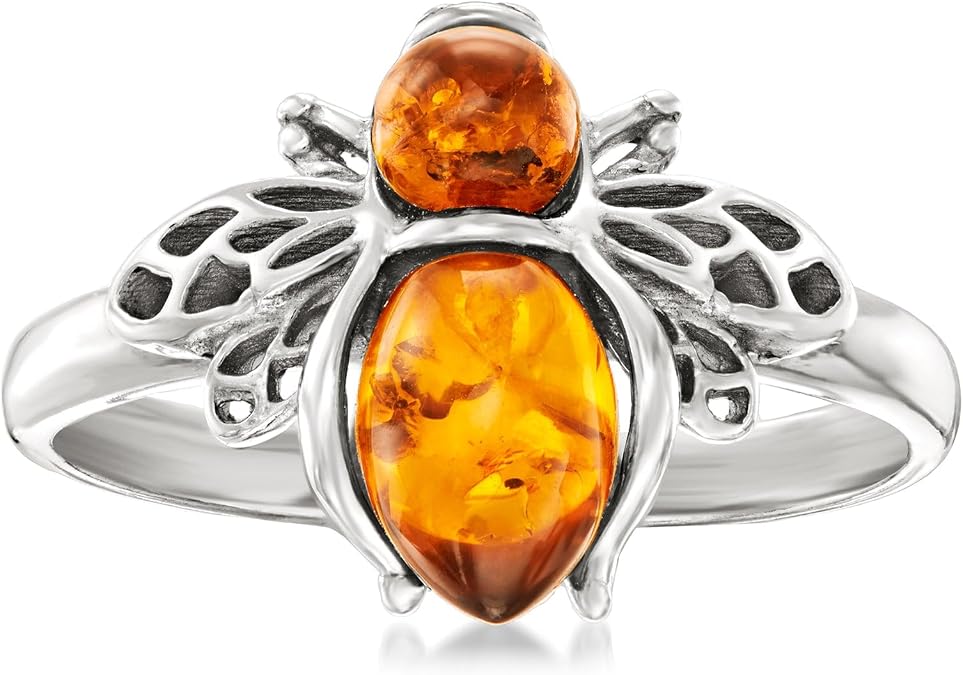 Ross-Simons Gem Bumblebee Ring in Silver