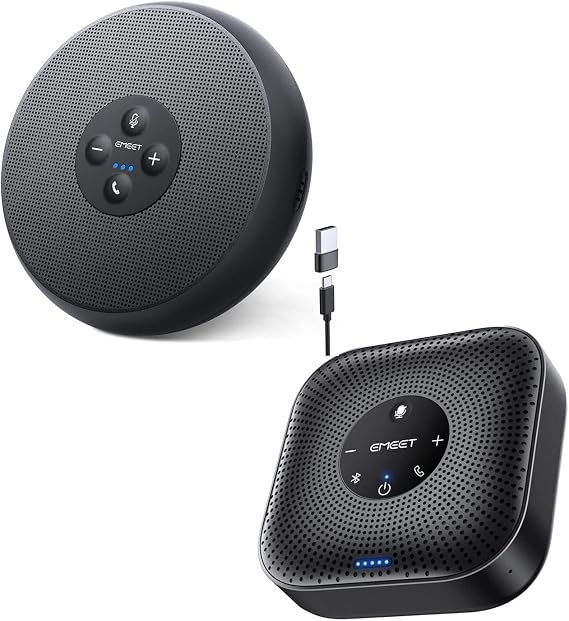 EMEET M0 Plus USB Bluetooth Speakerphone+M1A USB Speaker