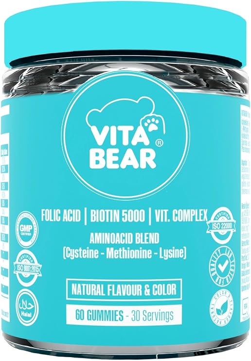 VITABEAR Strong Hair Gummy Vitamin 60 Pieces