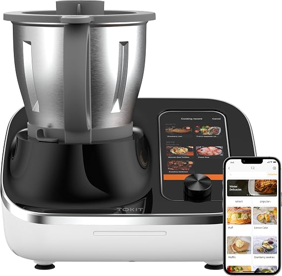 TOKIT AI Cooking Robot Omni Cook C2 21-in-1 Food Processor