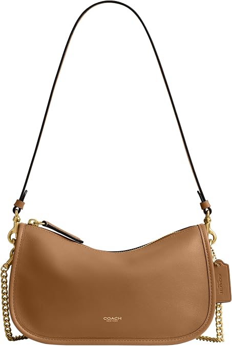 Coach Women's Natural Grain Leather Waverly Bag