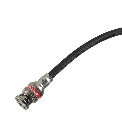 BJC 12G SDI Cable (Made with Belden 4505R), 3 Foot, Black, Assembled in USA