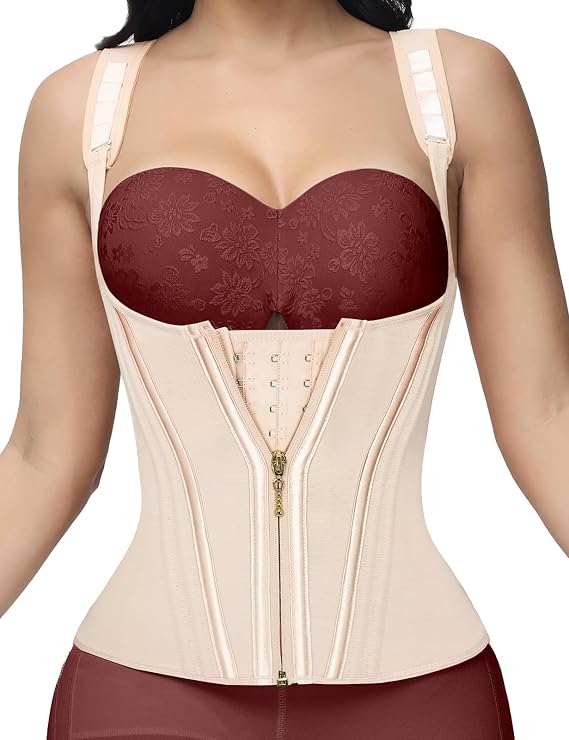 SHAPSHE Waist Trainer for Women Tummy Control Workout Faja Body Shaper