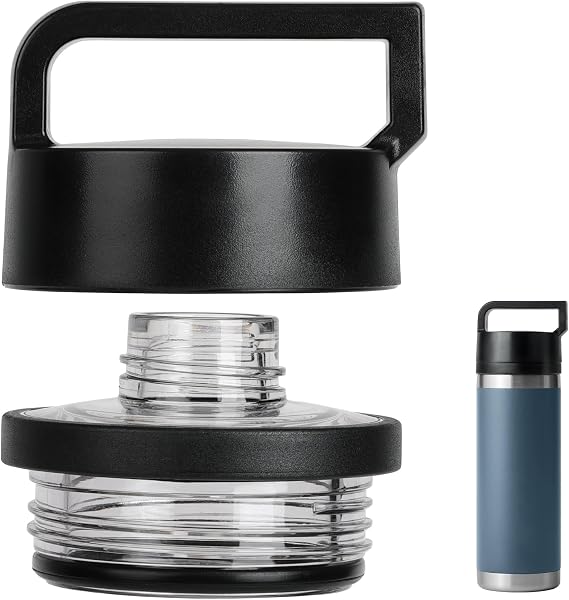 Chug Cap for YETI Rambler Bottle, Screw Top Lid Compatible with YETI Rambler Bottle 18oz/26oz/36oz/64oz