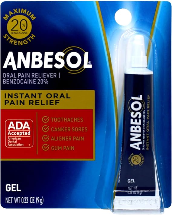 Anbesol Gel Maximum Strength 0.33 oz