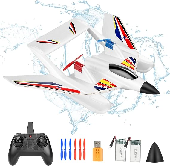 RC Plane for Water Land & Air, Remote Control Plane Sea Airplane