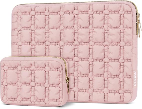 MOSISO Laptop Case 13.3 inch,13-13.3 inch Puffy Laptop Sleeve Carrying Case