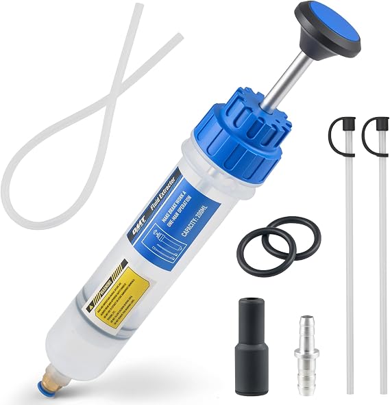 OMT 200mL Oil Syringe, Manual Fluid Extractor Pump For Transmission Oil