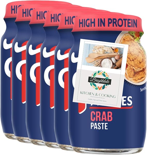 Seafood Paste Bundle for Princes Crab Paste 75g 6 Pack + Brightdale Kitchen Booklet