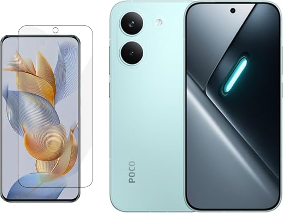 Poco X8 Pro ile Uyumlu HD Şeffaf 9H Nano Ekran Koruyucu