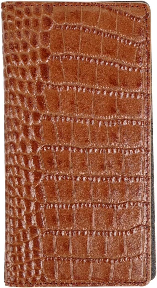 GAZE iPhone XR Case Folio Genuine Leather Vivid Croco Diary Brown Gaze Vivid Croco Diary 6.1 inch iPhone Leather Cover Wireless Charging Compatible Japan Authorized Dealer GZ13494i61