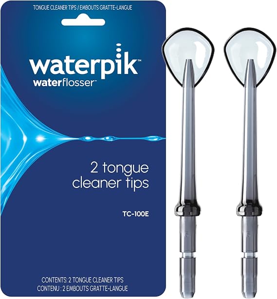 Waterpik Replacement Tongue Cleaners 2 Count (Pack of 1)