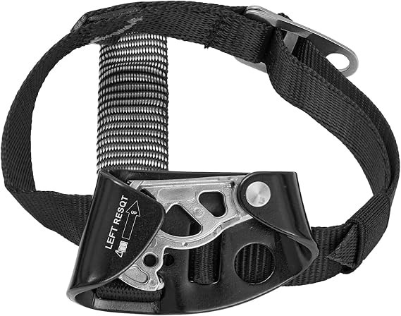 Foot Ascender, Outdoor Rock Climbing Tree Arborist, Mountaineering Rappelling Equipment Climbing Device for 8-13mm Rope