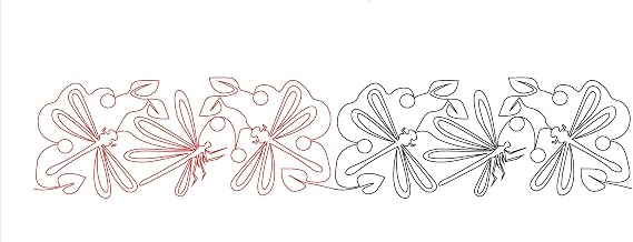 Dragonflies Pantograph Pattern