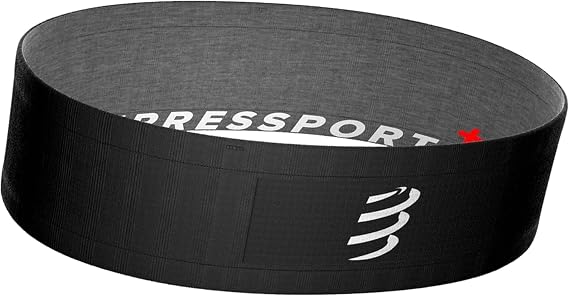 COMPRESSPORT Belt Cinturon de Trail Running, Black, M/L