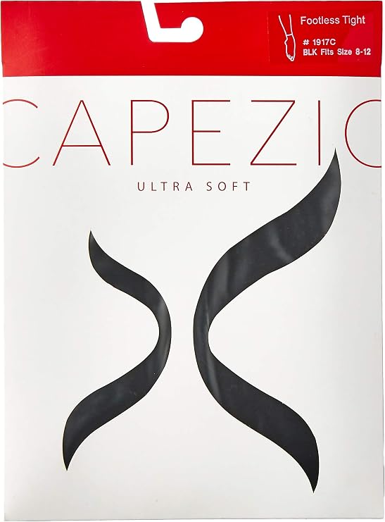 Capezio Girls' Capezio Footless Tight W Self Knit Waist Band - Girls