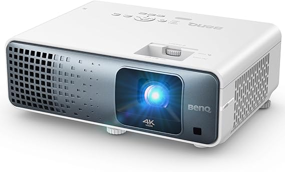 BenQ TK710 4K HDR Laser 3200lm Movie and Gaming Projector with 4ms Response Time, 240Hz Refresh Rate, HDR10 & HLG, ARC/eARC Support, Vertical Lens Shift, 3D Keystone, 1.3x Zoom, HDR Game Modes