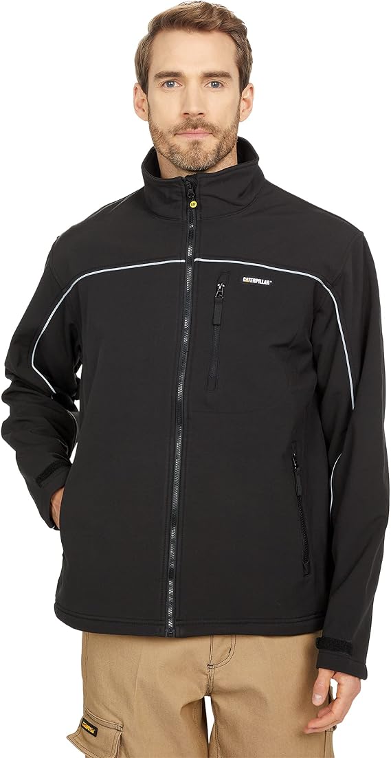 Caterpillar Men's Soft Shell Jacket (Regular and Big & Tall Sizes)