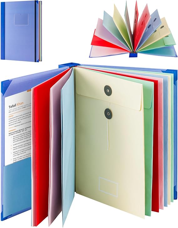 Important Document Organizer Envelopes Organ Document Folder