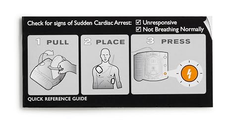 Philips HeartStart OnSite AED Defibrillator Quick Reference Guide, M5066-97800