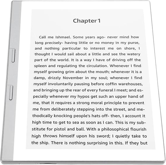 E Reader for Android, 5.76 Inch Touchscreen Electronic Book Reader, 1GB RAM 32GB ROM, 24 Adjustable Color Temperature, 198PPI WiFi, Supports PDF EPUB (Gray)
