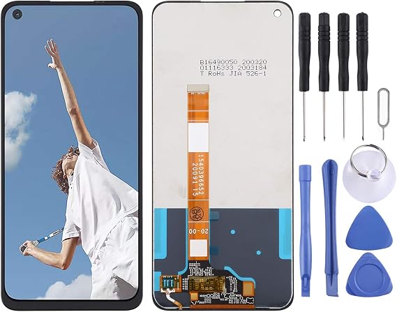 CHENYAN LCD Screen and Digitizer Full Assembly for Oppo A52 CPH2061, CPH2069, PADM00, PDAM10