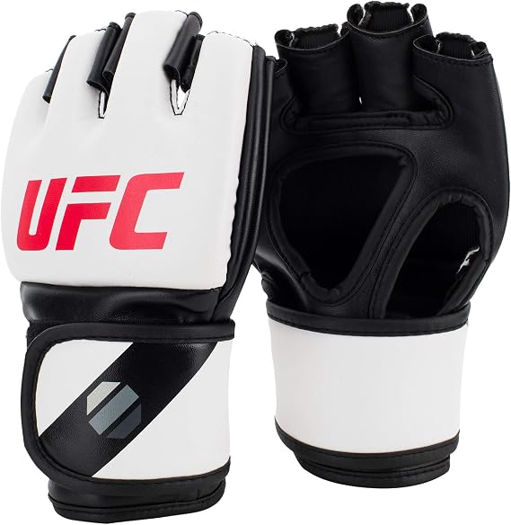 UFC MMA Gloves | Training Gloves for Sparring, Grappling, Mitts & Punching Bag | Beginner to Intermediate | Secure Fit for Men & Women