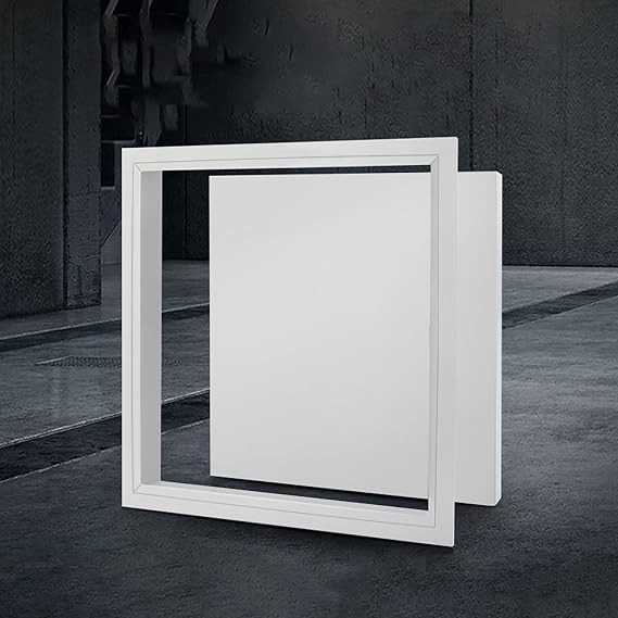 Metal Plumbing Access Panel,Wall Access Door Hidden, Versatile Access Panel for Electrical Cables, Easy Install Access Panel(14x18in (35x45cm))