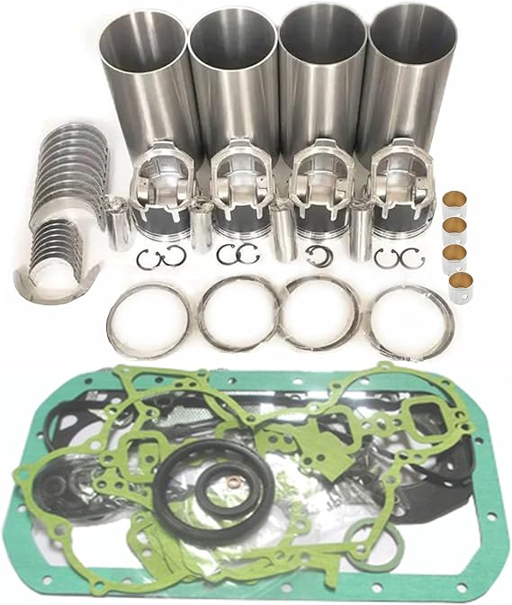 4D56 4D56T Overhaul Rebuild Kit Compatible with Mitsubishi Engine L200 L300 PICKUP PAJERO Liner&Piston Kit&Bushing Kit&Full Gasket Kit