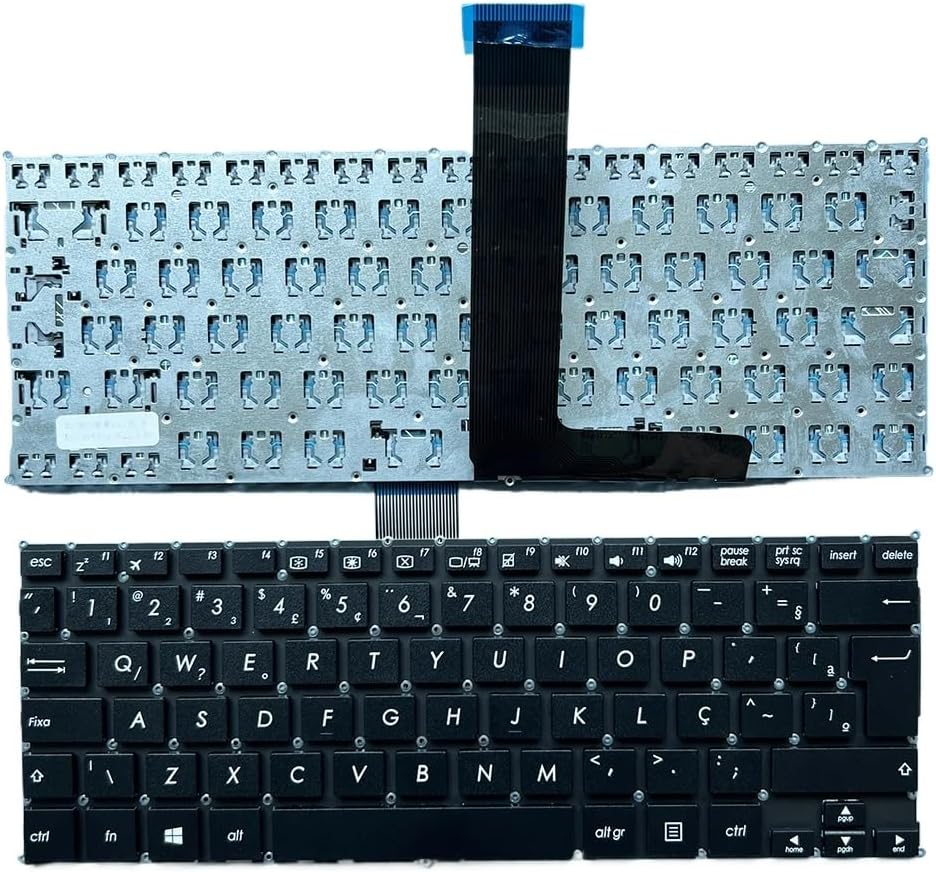 F200 Brazilian Keyboard Compatible with F200CA F200LA F200M F200MA X200 X200C X200CA X200L X200LA X200M R202CA R202LA Notebooks