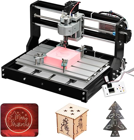Genmitsu CNC 3018-PRO Router Kit, 3-Axis CNC Machine, Mini Milling Machine