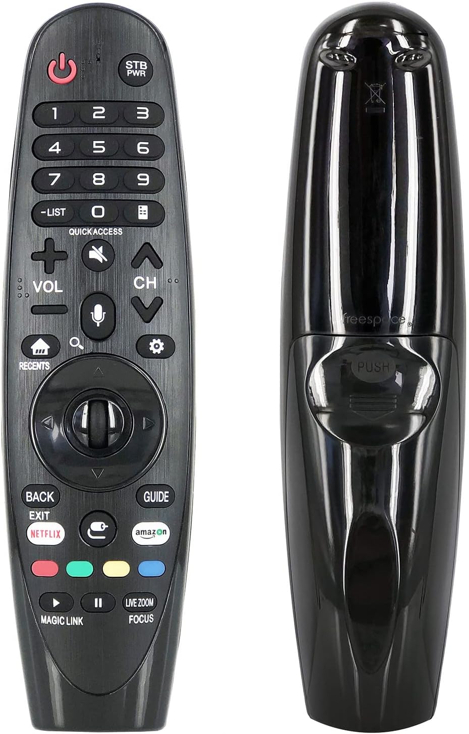 Universal Remote Control for All LG Smart-TV LG LCD LED UHD QLED 4K HDR TV No Voice and Flying Mouse Function