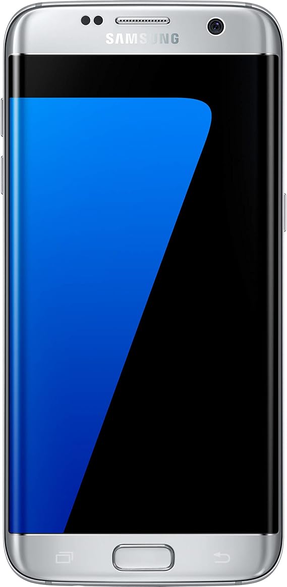 Samsung Galaxy S7 Edge SM-G935F Factory Unlocked Smartphone - Titanium Silver.
