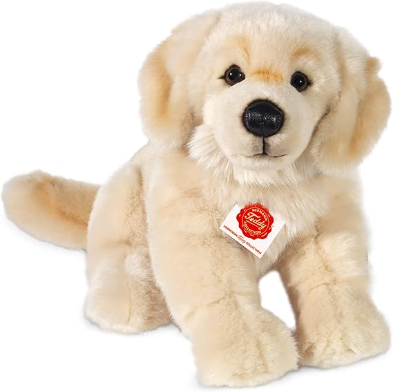 Teddy Hermann 92746 Golden Retriever Dog Sitting 30 cm Cuddly Toy