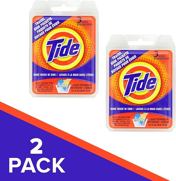 Tide Travel Sink Packets (2) by Proctor & Gamble