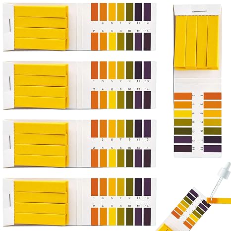 Universal Ph Test Strips 5packs(400 Strips) Universal Indicator Paper