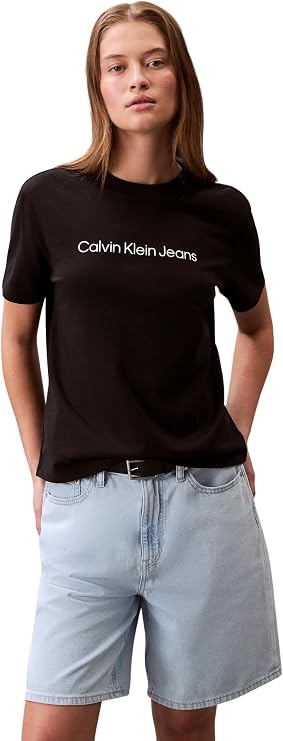 Calvin Klein Baskılı Yuvarlak Yaka T-Shirt, LV047C912G