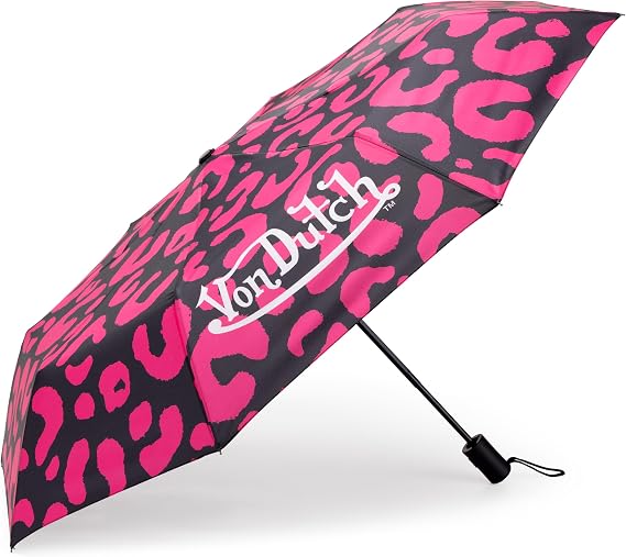 Von Dutch Kustum Kulture Compact Automatic Umbrella, Strong & Portable