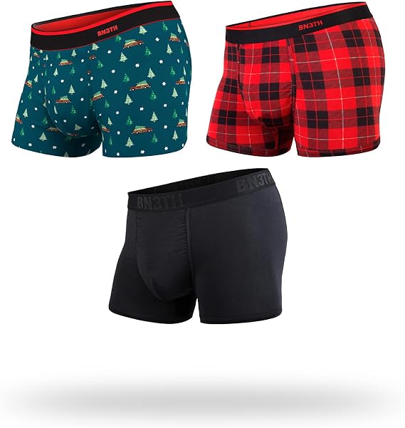 BN3TH Men's Classics Boxer Brief Premium Underwear With Pouch Classics Boxer Brief Premium Underwear With Pouch