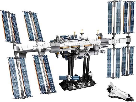 LEGO Ideas International Space Station 21321 Building Kit, Adult Set for Display, Makes a Great Birthday Present (864 Pieces)