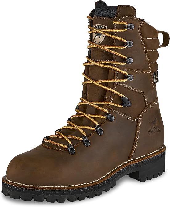 Irish Setter Shorewood 9" Mens Soft Toe Logger Work Boot