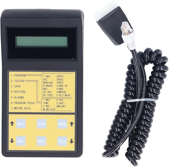 Handheld Unit Programmer for Curtis Speed Controller Electric Forklift Fault Code Detector Program Replicator Programming Replacement for 13134331 13134401