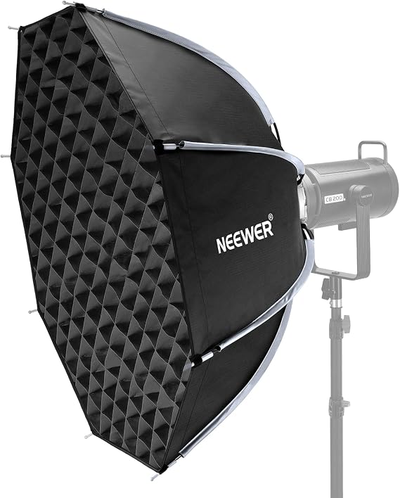 NEEWER 35"/90cm Octagonal Softbox, Quick Release Bowens Mount Nylon, NS35P