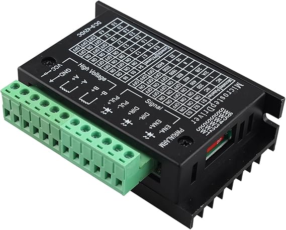 TB6600 4A Stepper Motor Driver Controller 20KHZ CNC Single Axis 2/4 Phase Hybrid Stepper Motor Driver Board Controller