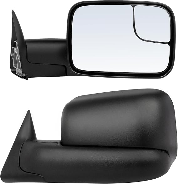 ECCPP Pair Tow Mirrors Fit For Dodge For Ram 1500 1994-2001 Pickup Truck