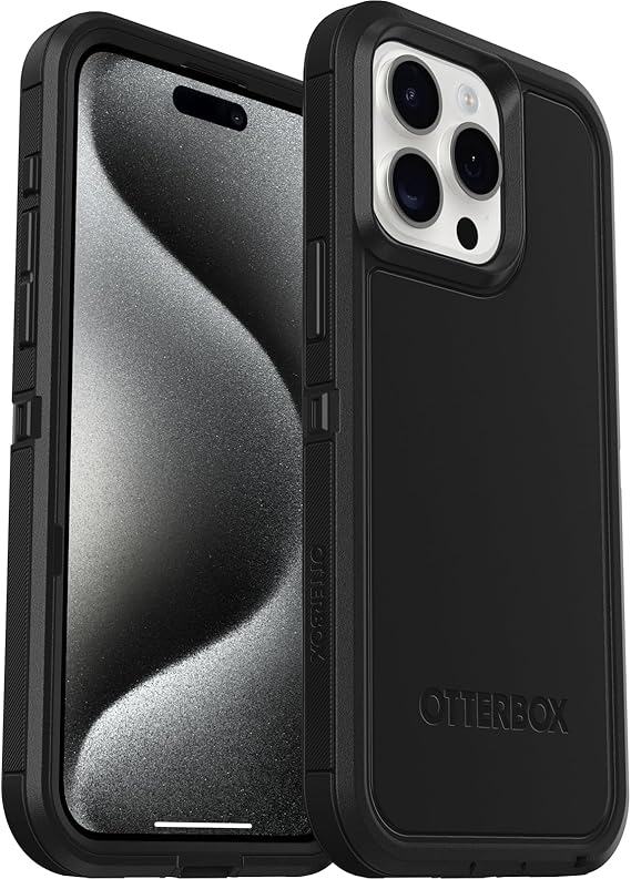Otterbox Defender Xt Case For Iphone 15 Pro Max Magsafe, Magsafe Featured, Shockproof, Ultra Sturdy, Protective Case, 5X Tested According to Military Standards, Black